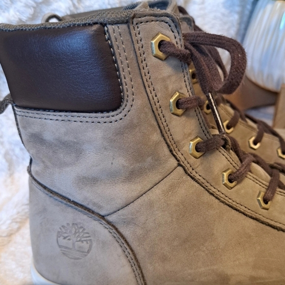 Timberland Women's Lace Up Boots - Brown and Black - Picture 2 of 12